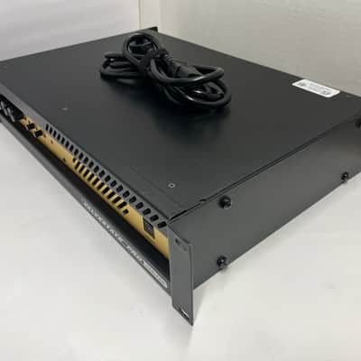 Marshall Valvestate Pro Power Amplifier 120/120 Stereo 2 Channel Watt Amp Valve Rack Mount Rackmount Billy Gibbons VTG Vintage Gold and Black image 3