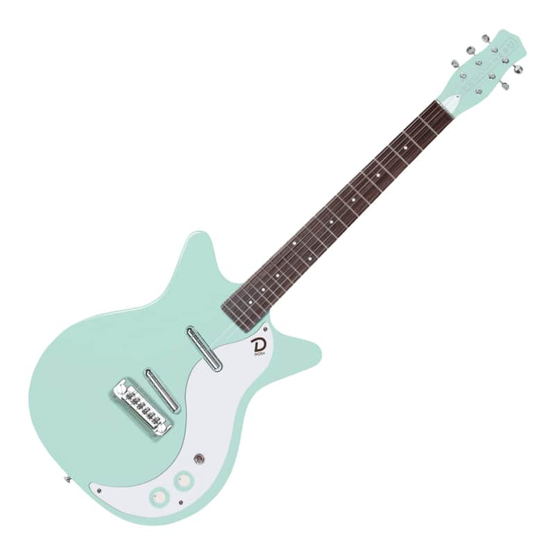 Danelectro 59 Mod NOS+ Electric Guitar, Seafoam Green image 1