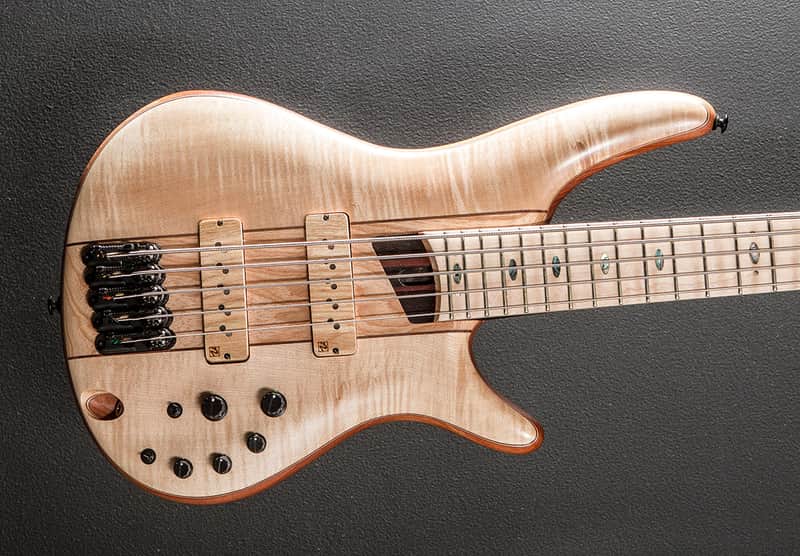 Ibanez SR5FMDX2 Bass - Natural Low Gloss image 1