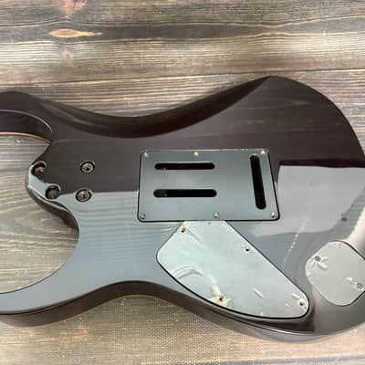 2004 Ibanez Prestige RG2770FM Body Mahogany Black Onyx Made in Japan Excellent+ image 13