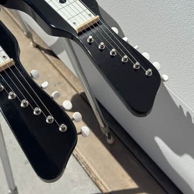 Gretsch 6148-L Console Double Neck Steel Guitar 1952 era - Black laquer image 2