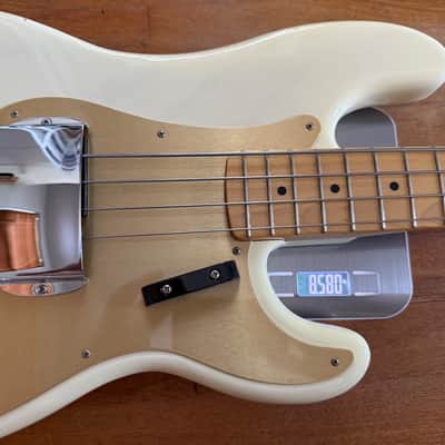 Fender American Vintage '58 Precision Bass 2013 - White Blonde / 8.6 lbs image 9