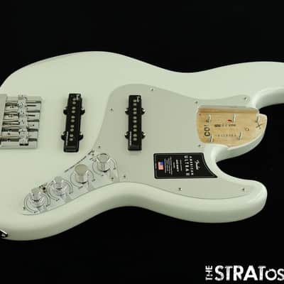 Fender American Ultra II Jazz J Bass V 5 String LOADED BODY S-1 Avalanche