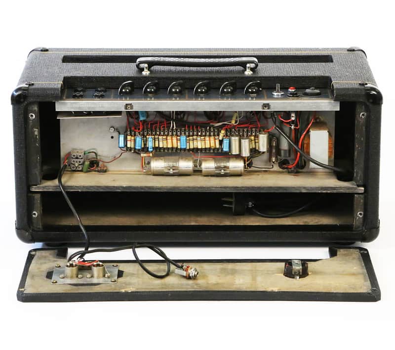 Vox AC-50/4 2-Channel 50-Watt Diode-Rectified Guitar Amp Head 1965 - 1966 image 6