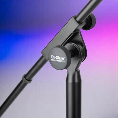 On-Stage SB9600 Tripod Studio Mic Boom Stand w/ 7" Mini Boom Extension â€“ Heavy Duty image 8