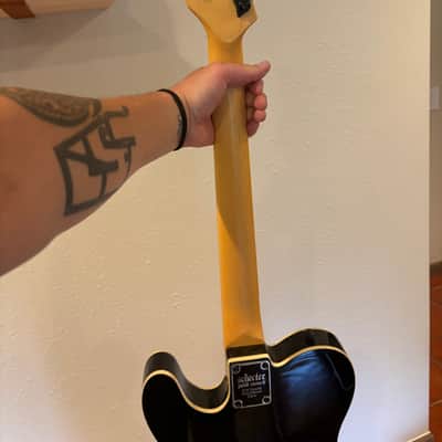 Schecter Telecaster PT Electric Guitar 2022 - Black image 2