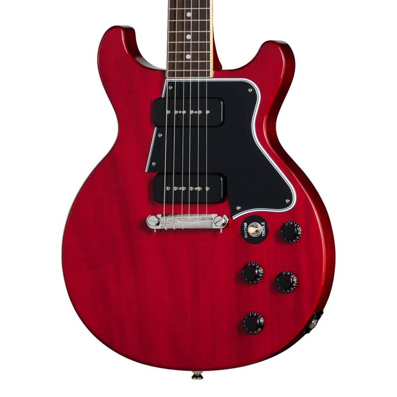 Epiphone Les Paul Special Double Cut Guitar w/ Gig Bag - Cherry Red image 1