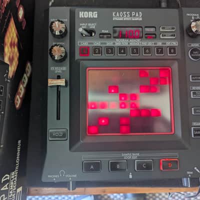 Korg KP3 Kaoss Pad 3 Dynamic Effect / Sampler 2000s - Black image 1