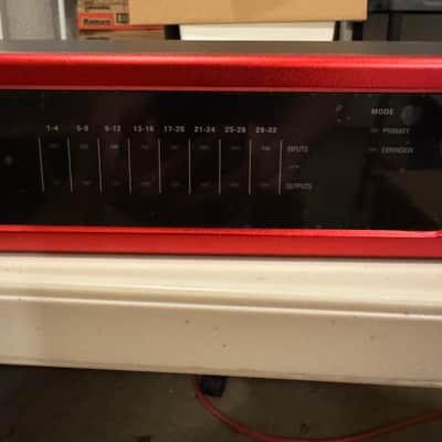 Focusrite RedNet 5 Pro Tools HD Bridge Dante Audio Interface 2010s - Red image 4