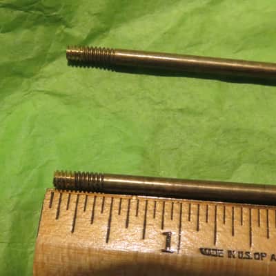 vintage 1950's Epiphone tailpiece short bail wire for frequensator tailpiece Deluxe Zephyr Regent archtop Bild 3