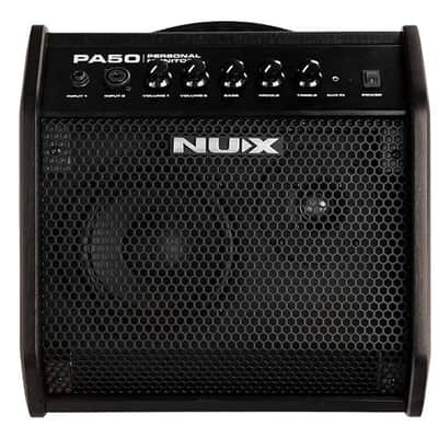 NUX PA-50 Personal Monitor 50W 2 Channel Amplifier image 1