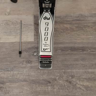 DW DWCP9500TBXF 9000 Series Double-Braced 2 Leg Hi-Hat Stand with Extended Footboard 2010s - Chrome image 2