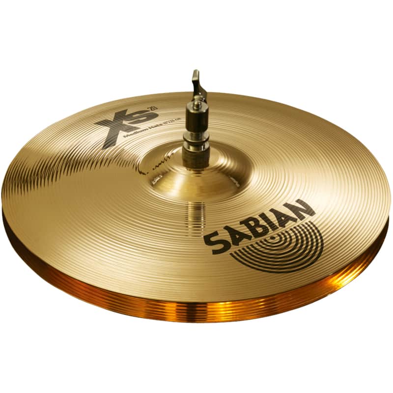 Sabian 13" XS20 Medium Hi-Hat Cymbals (Pair) image 1