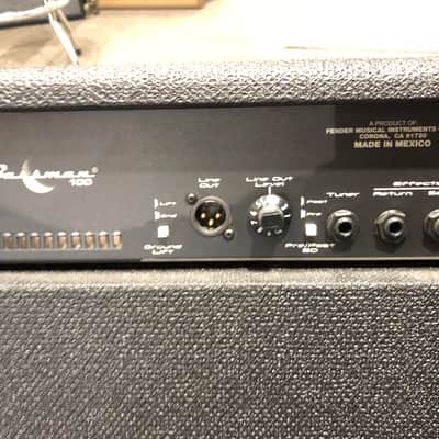 Fender Bassman 100 1x15 Bass Combo Amp image 12