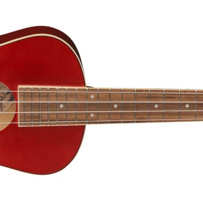 Fender Avalon Tenor Ukulele - Walnut Fingerboard - Cherry image 3