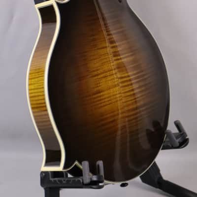 Bourgeois M5-F-SB: F-style, F-hole Mandolin (Sunburst) Aged Tone Adirondack Spruce Top, Aged Tone European Maple back and sides. 2026 image 9