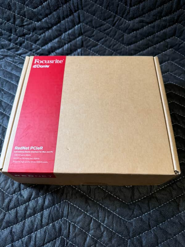 Focusrite RedNet Dante PCIeR Card 2019 image 1