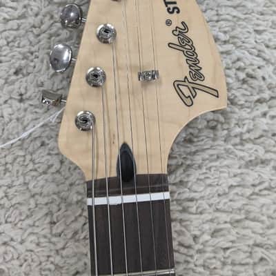 Mint Fender Limited Tom Delonge Blink 182 Black Stratocaster Electric Guitar with Bag image 5