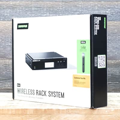 Shure BLX24R/SM58-H10 Professional-Quality Wireless Rack-Mount Vocal System SM58 image 1