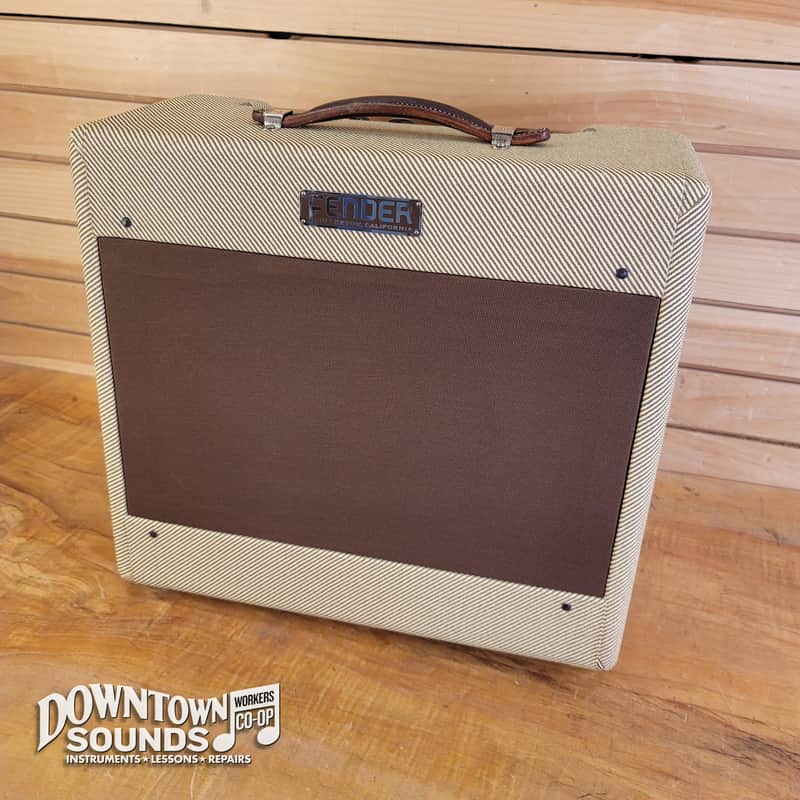 Mid-50s Fender "Deluxe" 5B3 Wide-Panel 10-Watt 1x12" Guitar Combo image 1