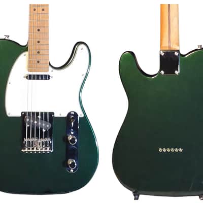 Tele Style Customcaster* (Partscaster)-British Racing Green with Warmoth Neck  **Please Read Tech Specs Carefully*** image 3