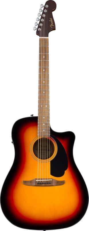 California Standard Redondo CE, Spruce Top, Black Pickguard, 3-Color Sunburst image 1