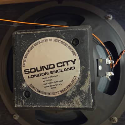 1960s Sound City PA 60/E Speakers image 8