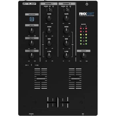 RELOOP RMX-10 BT Mixer Dj a 2 canali con bluetooth image 1