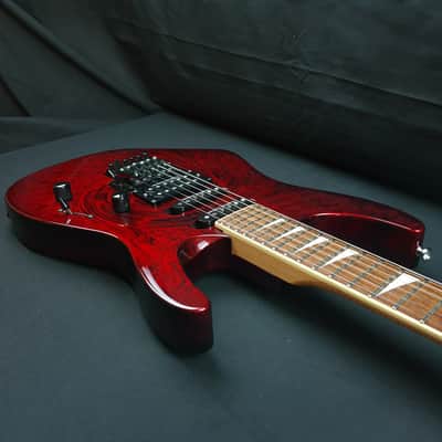 Jackson DK2 Dinky Pro 2007 Crimson Swirl Made In Japan Seymour Duncan Pickups + Original Hardcase image 10