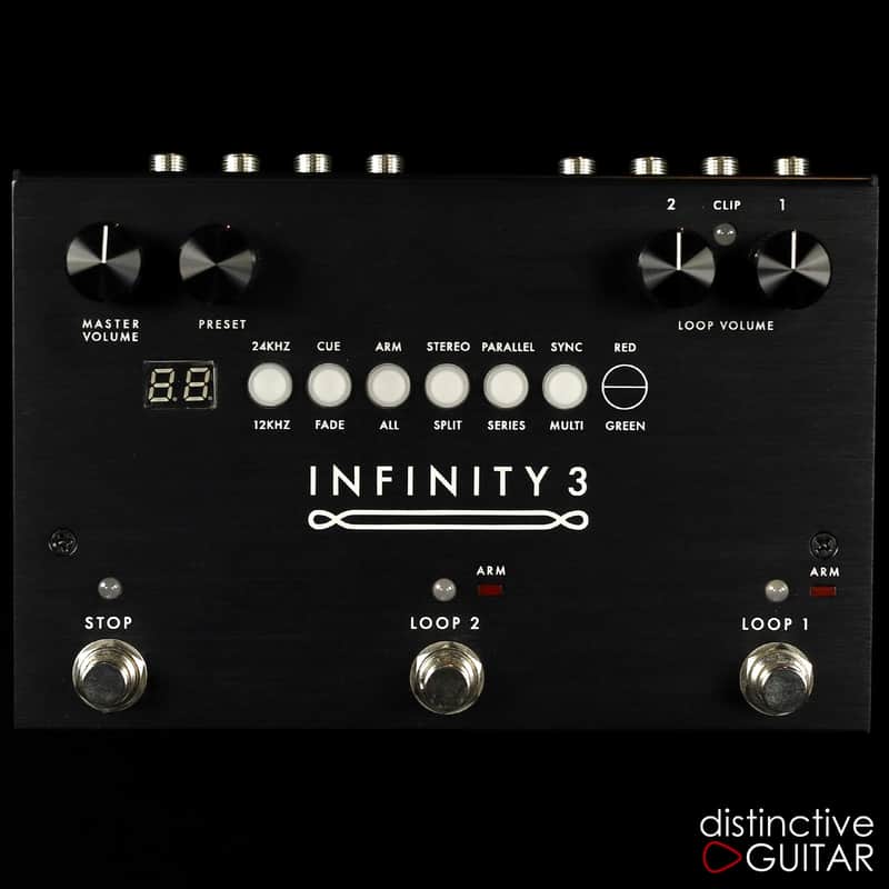Pigtronix Infinity Looper 3 Stereo Double Looper W/ Midi image 1