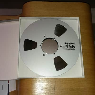 Quantegy 456 half inch Reel 10.5" NAB 2500 meters image 1