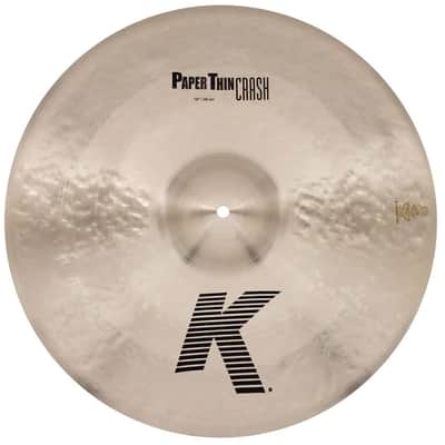 Zildjian 18" K Paper Thin Crash Cymbal image 1