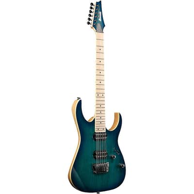Ibanez RG652AHMFX  Prestige - Electric Guitar - Nebula Green Burst - Made in Japan - Hardshell Case Included image 2