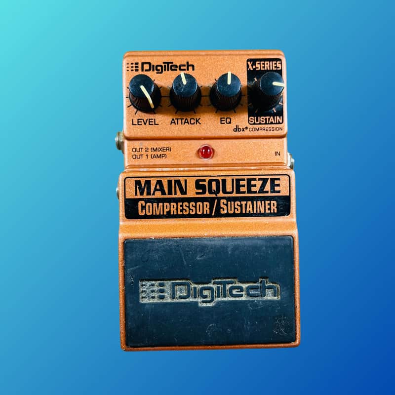 DigiTech Main Squeeze Compressor Sustainer Pedal image 1