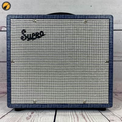 Supro 1608R Montauk 15-Watt 1x10" Guitar Combo 2024 - Present - Blue Rhino Hide image 1