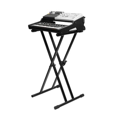 Gator Frameworks Elite Synth Oasis Series Keyboard Stand For 32-Key Midi Controllers, Black (GFW-ELITE-SYNTHOASIS-BLK-32) image 5