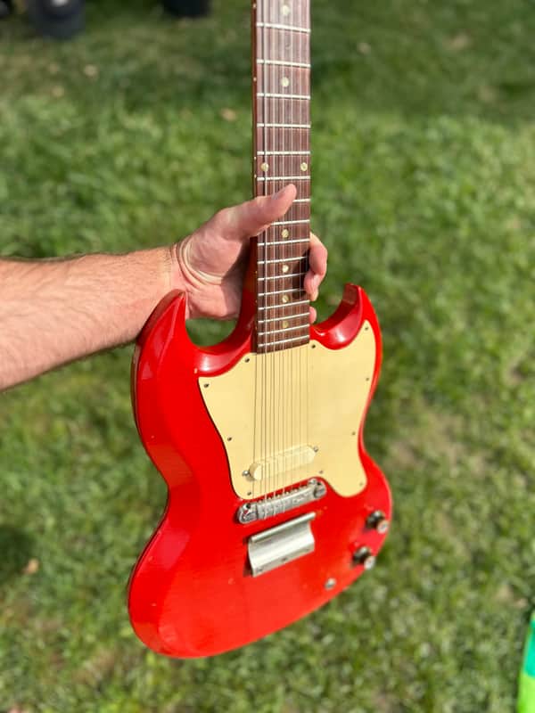 Gibson SG Melody Maker 1960’s Cardinal  Red image 1