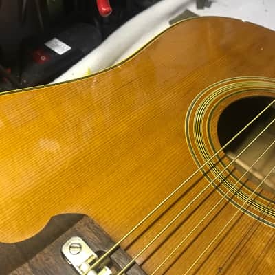 TERADA FW504 acoustic guitar from the 70's MIJ Made in Japan Gibson Dove Copy + Case image 10