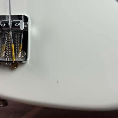 Used Fender Squier Affinity Jazz Bass White TSU25035 image 5