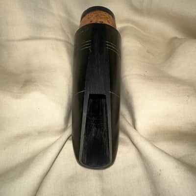 Buffet C crown Bb mouthpiece Korten refacing 1960’s +/- - Hard Rubber image 5