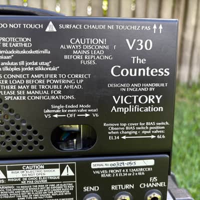 Victory Amps V30 The Countess Mki Compact Series 42-Watt Guitar Head image 5