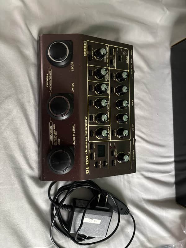 Boss AD-10 Acoustic Preamp 2017 - Present - Brown