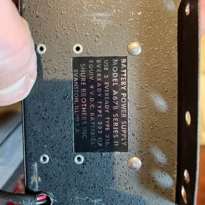 Shure M67 Mic Mixer w/ A67B battery pack 1970s (5 of 7) image 7
