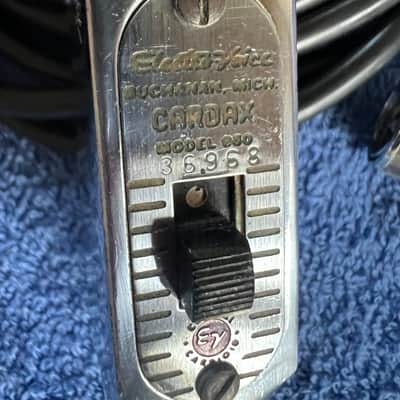 Electro-Voice 950 Cardax Crystal Microphone 1940s - Chrome image 12