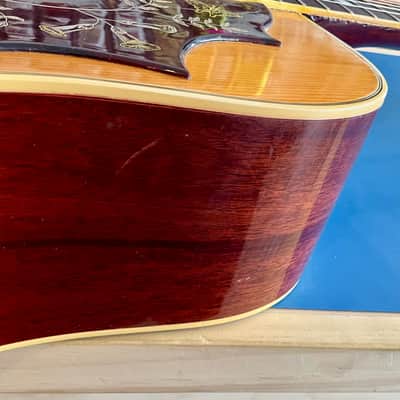 1973 Gibson Hummingbird Custom Acoustic Guitar w/ Hardshell Case image 11