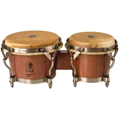 Toca Traditional Bongos - Dark Wood (3900D) image 2