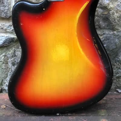 Fender Jazzmaster 1966 Sunburst Gold Hardware image 4