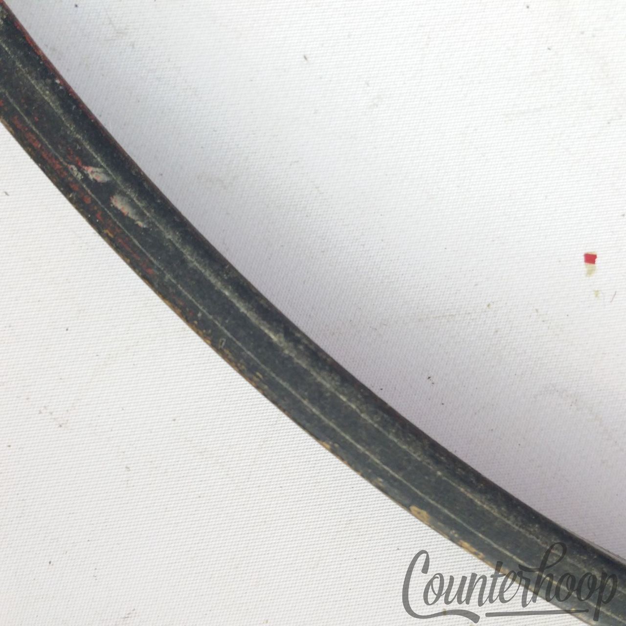Gretsch 22"3Ply Maple Bass Drum Hoop/Rim Round Badge USA Vintage 50s Broadkaster — main photograph