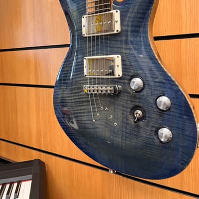 Dorweiler Custom Blue Burst Flame Maple (Handmade in Indian Hills, CO) image 3