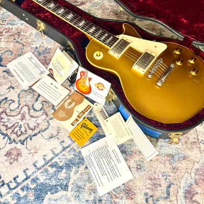 2002 Gibson Les Paul "R7 GOLDTOP" Historic Collection + OHSC (CUSTOM SHOP) image 2
